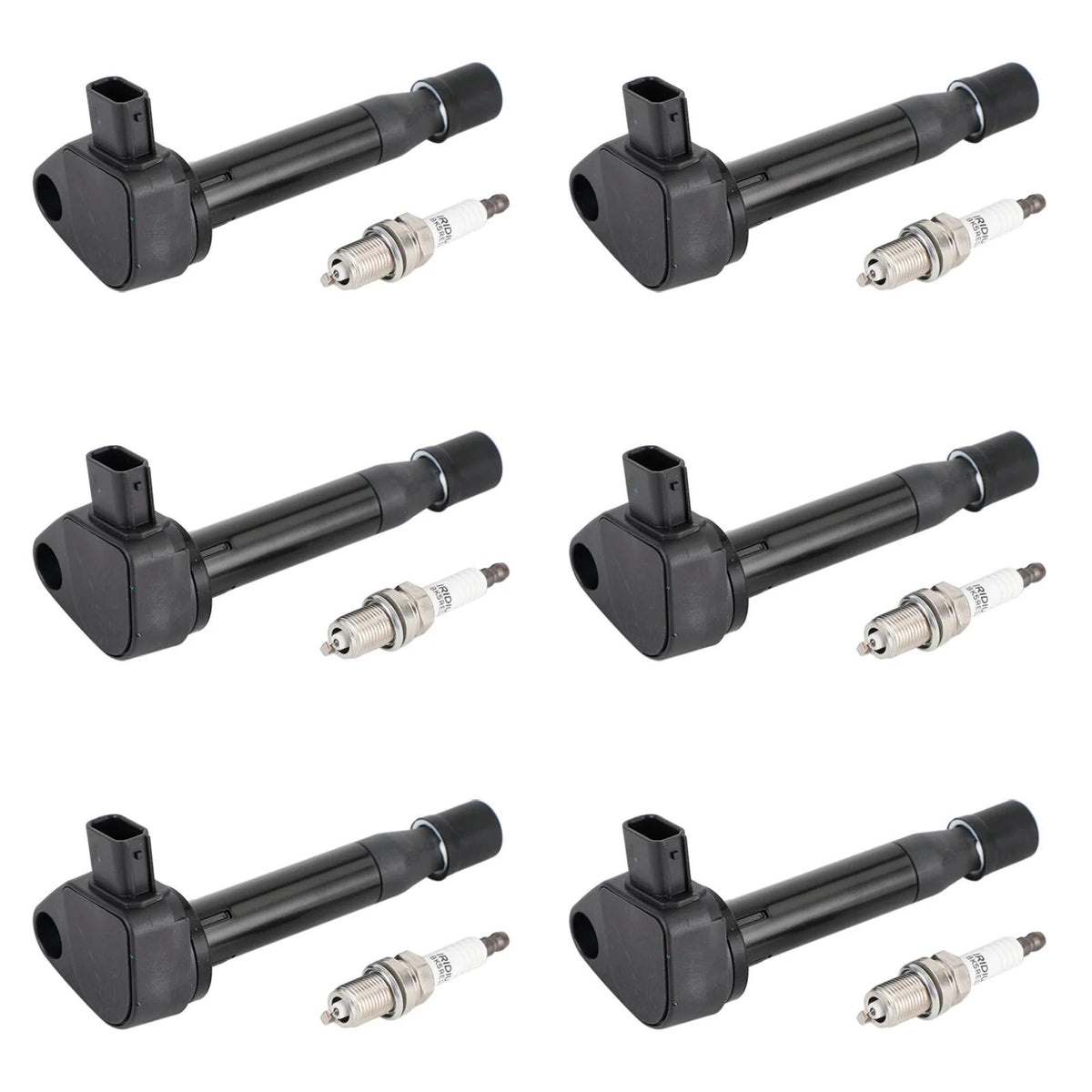 2004-2007 Saturn Vue V6 3.5L 6X Ignition Coils+6X Spark Plugs Set 30520P8EA01 UF242 30520RCAA02 Fedex Express Generic