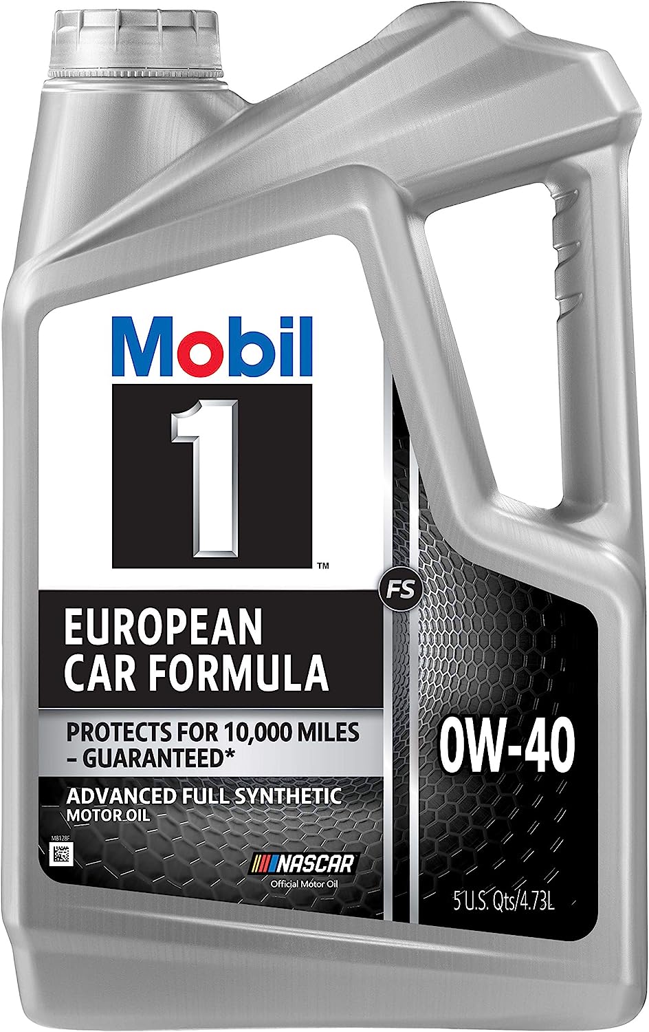Mobil 1 FS European Car Formula Full Synthetic Motor Oil 0W-40, 5 Quart