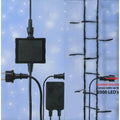 LED Connect 24-Volt Starter Kit with Transformer Controller and 2 Sets of Lights with Cool White