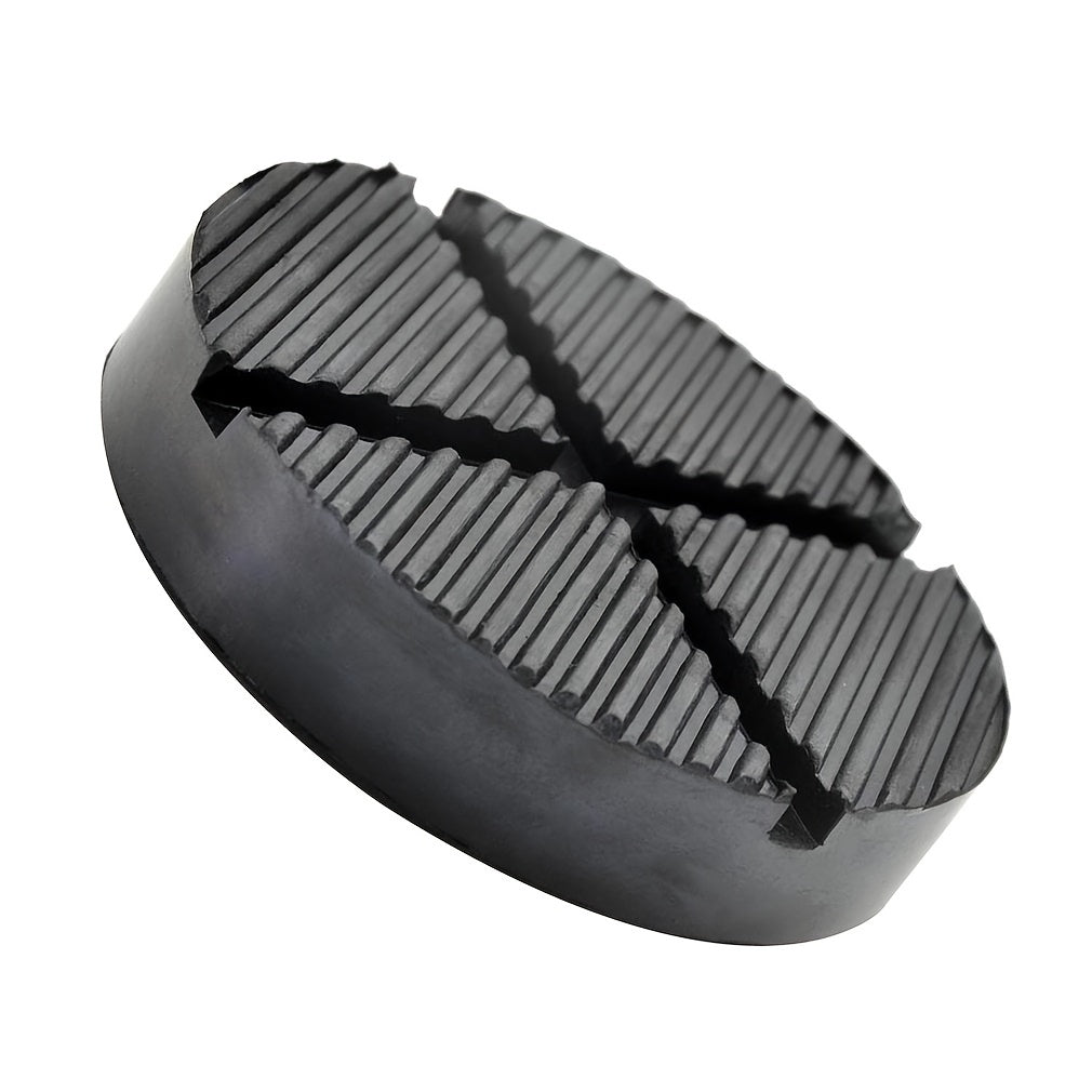 Car Lift Jack Stand Pads Black Rubber Slotted Floor Pad Frame Rail Adapte Auto SUV Van Pickup Lift Rubbers Jack Pads