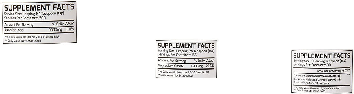 TRI-Start 30 Day Supply Health Kit by Dr Farrah World Renown Medical Doctor | Includes 3X Boston C Concentrate - 1x MEGA-DOSE Vitamin C - 1x Pixie DUST Magnesium |