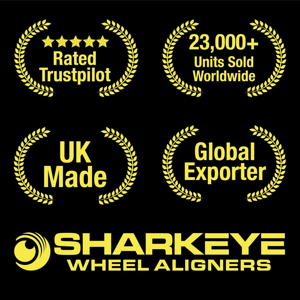 SharkEye PREMIUM Wheel Alignment Accessory Pack No4