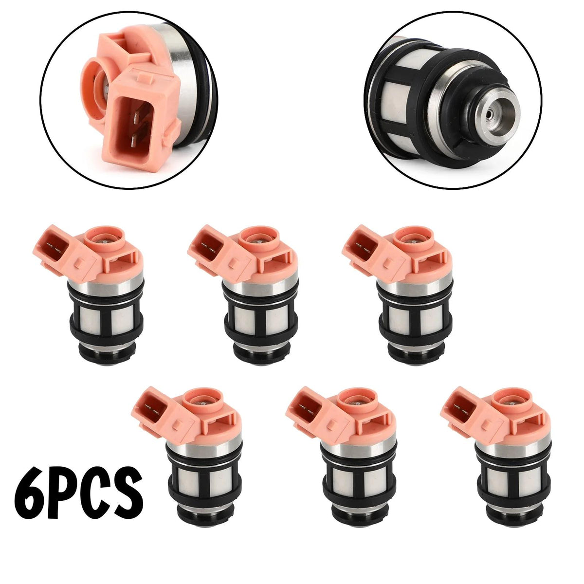 Nissan D21 Pathfinder Quest Mercury 3.0L V6 6PCS Fuel Injector 16600-88G10 Generic
