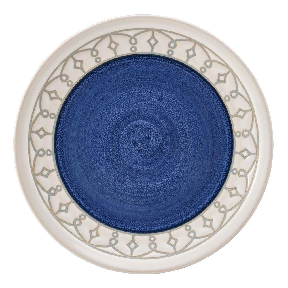Remi Blue 16 Piece Dinnerware Set, Service for 4