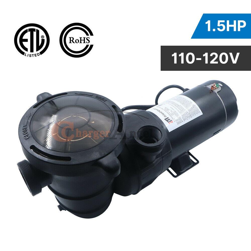 115v 1.5hp in/aboveground swimming pool pump motor strainer hayward replacement
