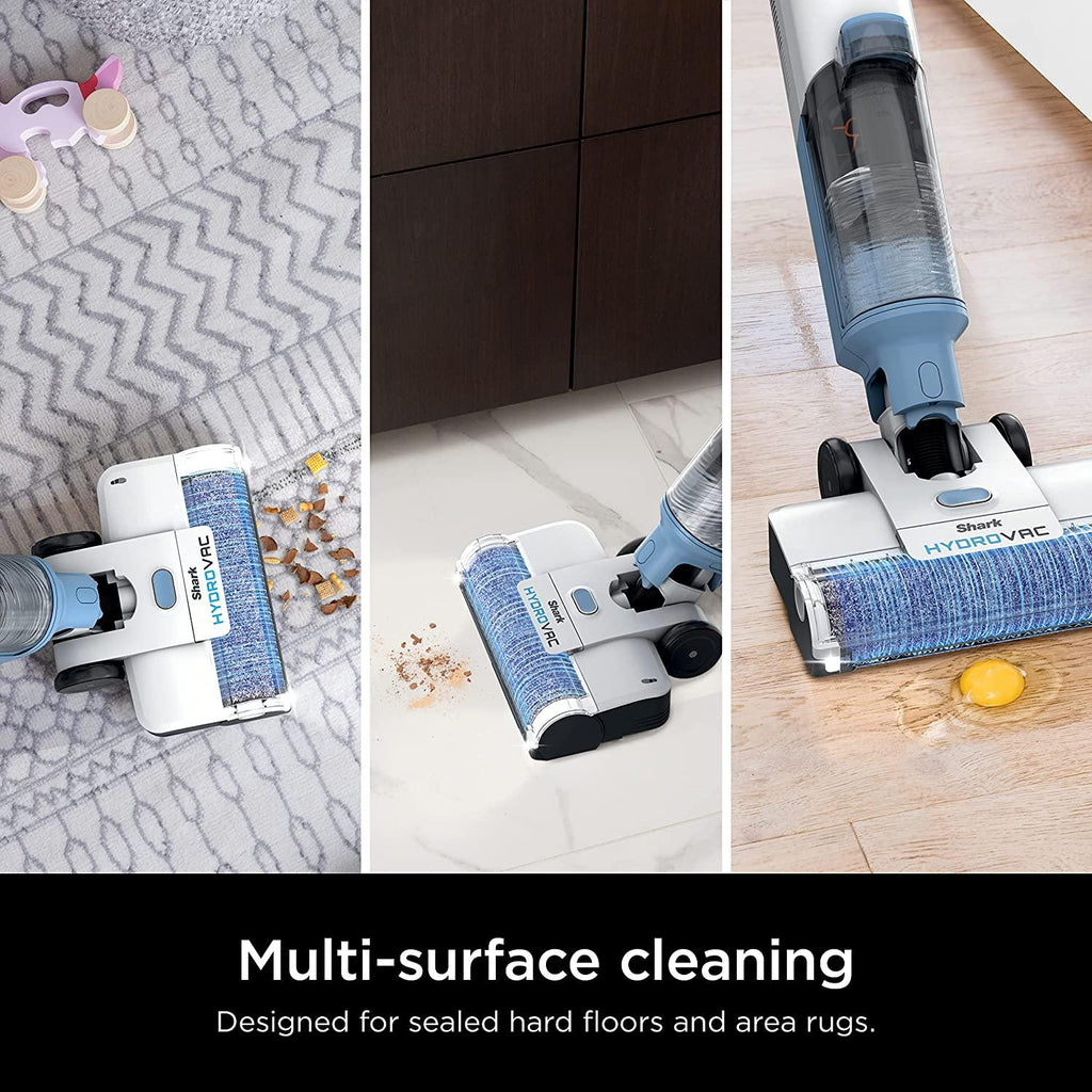Shark WDCM30 HydroVac Multi-Surface 33-Oz. Concentrate with Odor Neutralizer Technology, Compatible with HydroVac 3-in-1 Cleaners, for all Sealed Hard Floors &amp; Area Rugs, Spring Clean Scent, Purple
