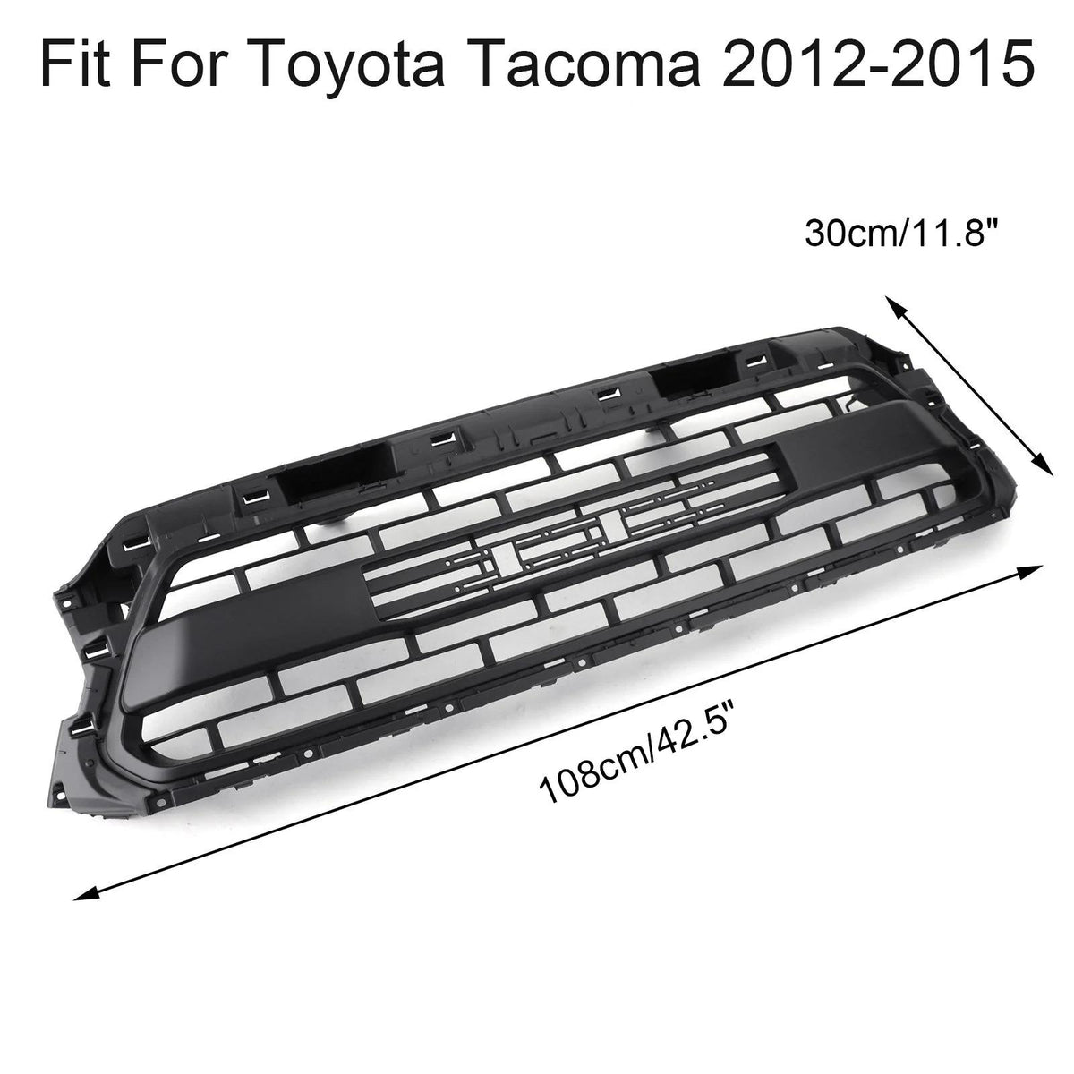 2012-2015 Tacoma TRD PRO Toyota Grill PTR54-35150 Honeycomb Grille Replacement + Amber Lights Generic