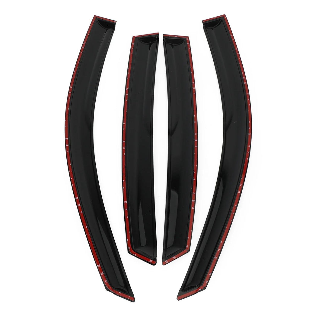2018+ Honda Accord 4pcs Side Window Vent Visor Sun Rain Deflector Guard Generic