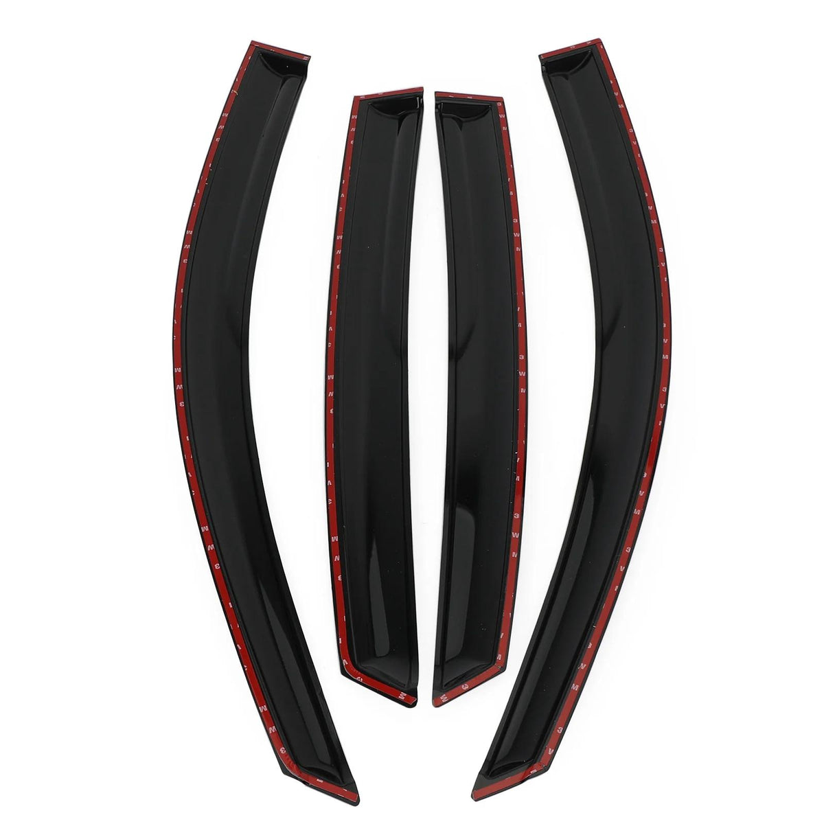 2018+ Honda Accord 4pcs Side Window Vent Visor Sun Rain Deflector Guard Generic