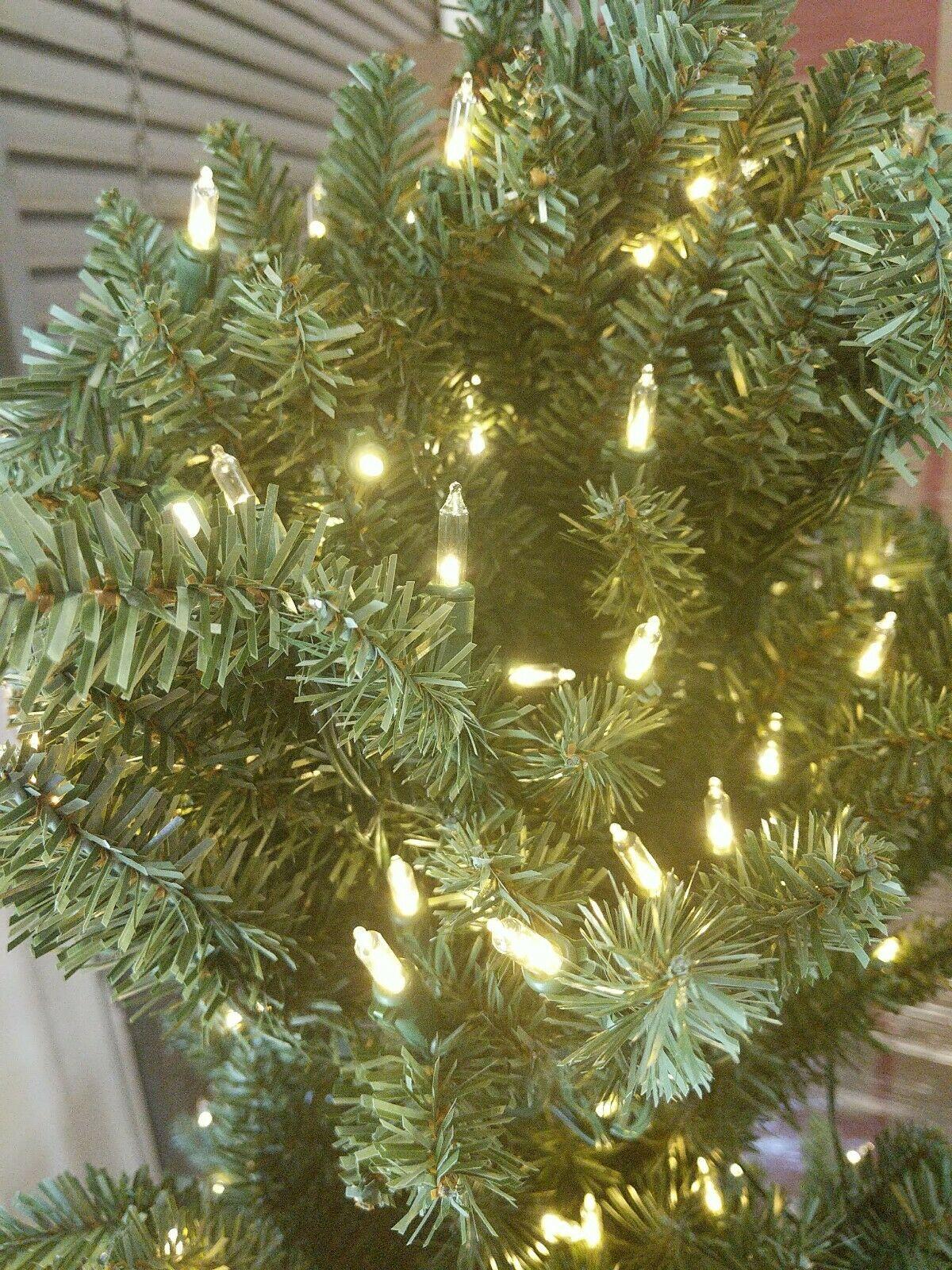 Open Box Balsam Hill Classic Blue Spruce 6.5' Tree with Candlelight LED Lights