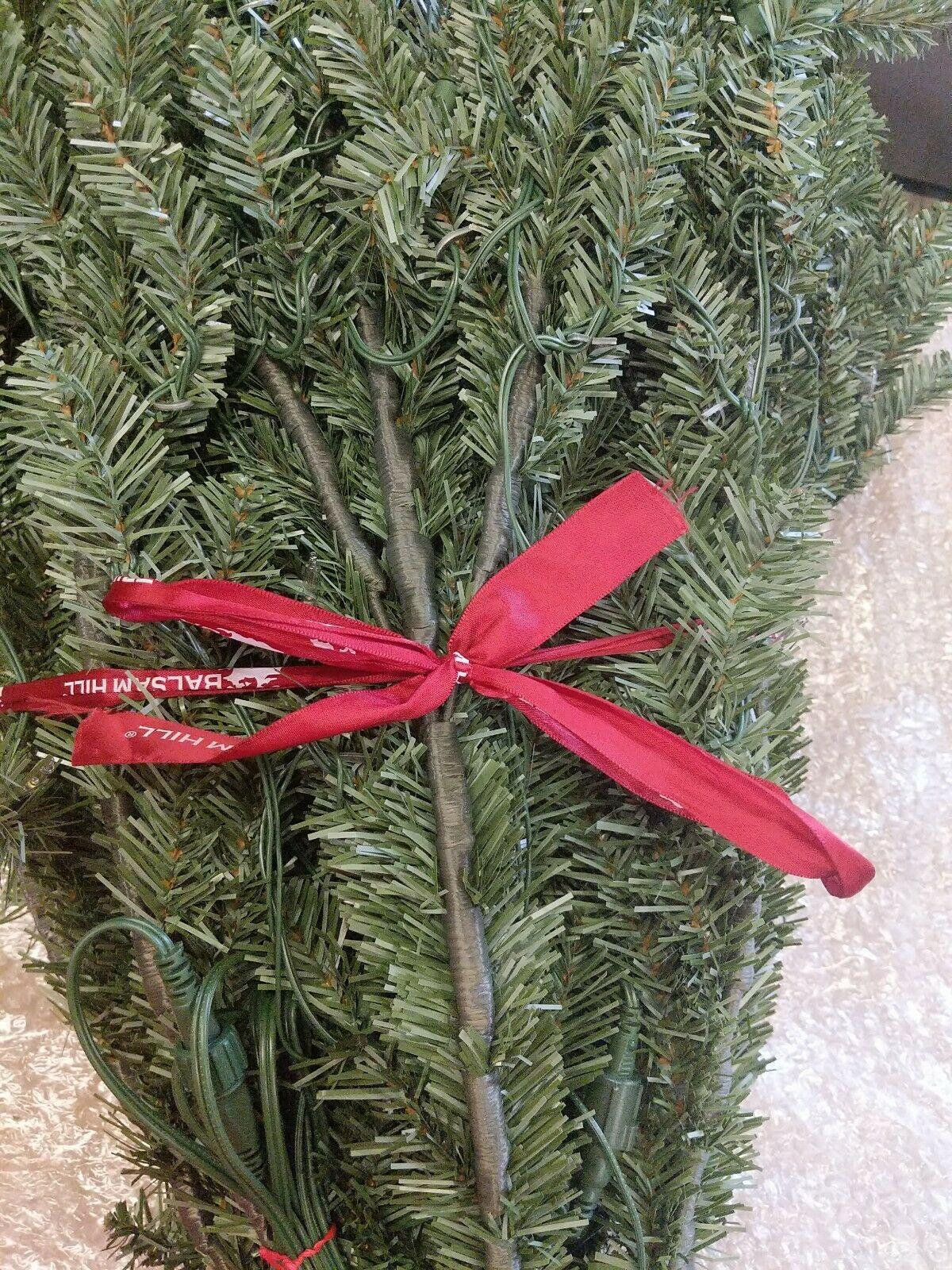 Open Box Balsam Hill Classic Blue Spruce 6.5' Tree with Candlelight LED Lights