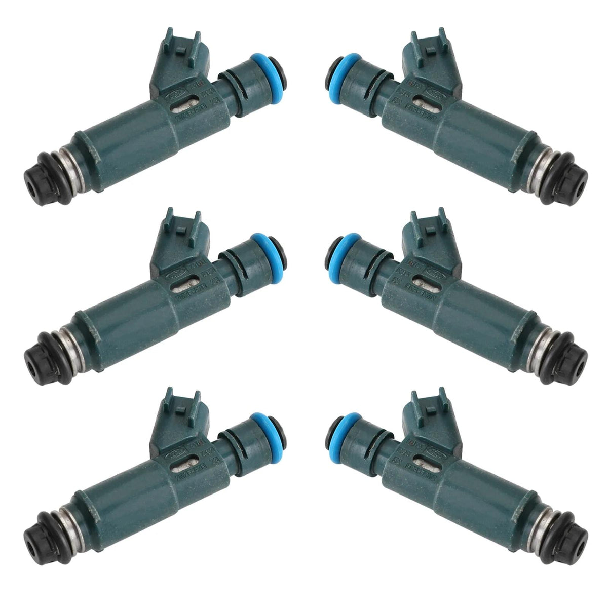 6PCS Fuel Injectors 2M2E-A7B Fit Mazda 6 MPV 3.0L 2002-2008 2M2EA7B Generic