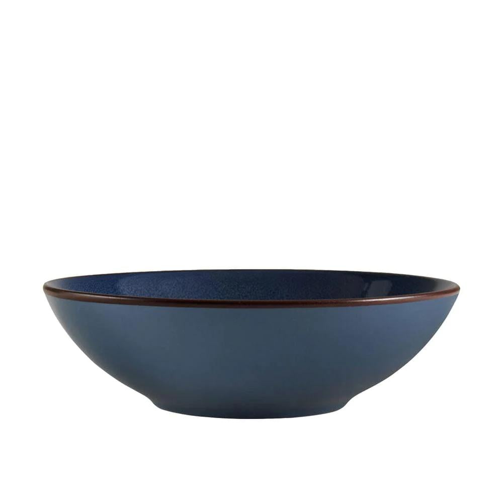 Pierce Blue 16 Piece Dinnerware Set, Service for 4