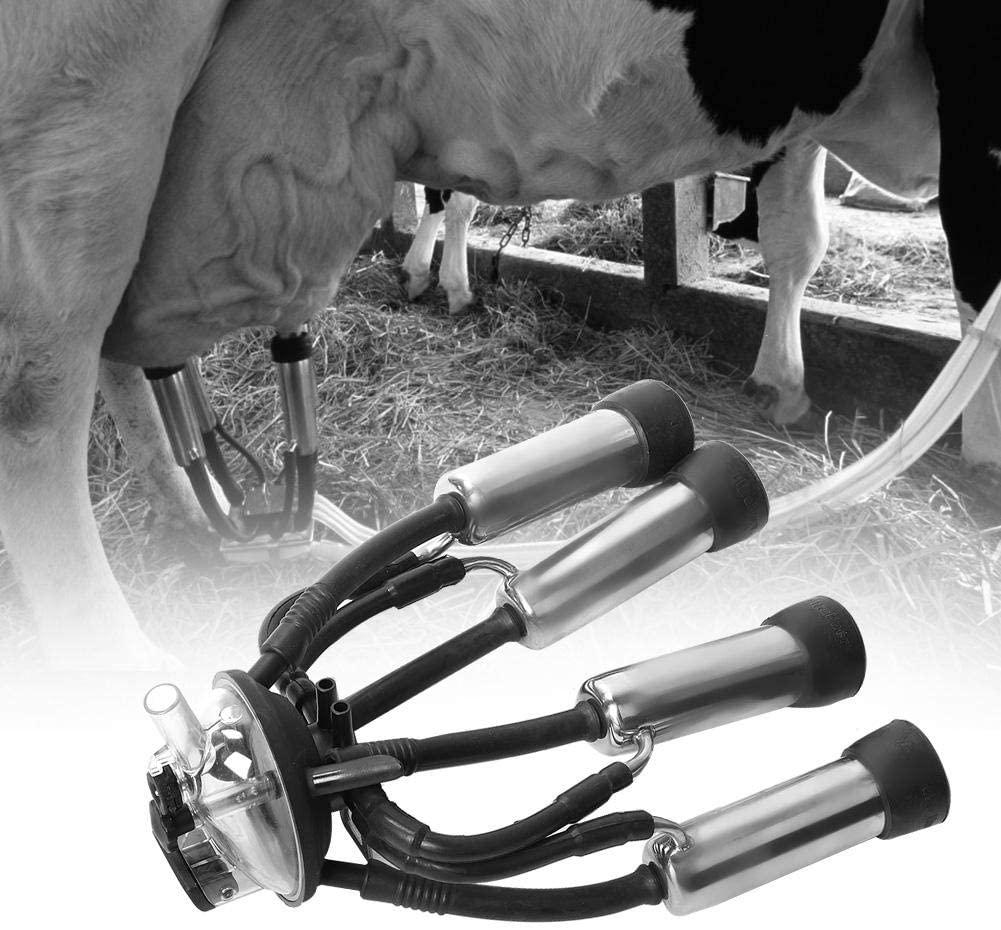 a sixx milking cluster, 240cc cow milking cluster milk cup set livestock milking equipment for vacuum pump milking machine