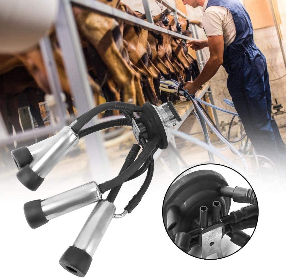 a sixx milking cluster, 240cc cow milking cluster milk cup set livestock milking equipment for vacuum pump milking machine