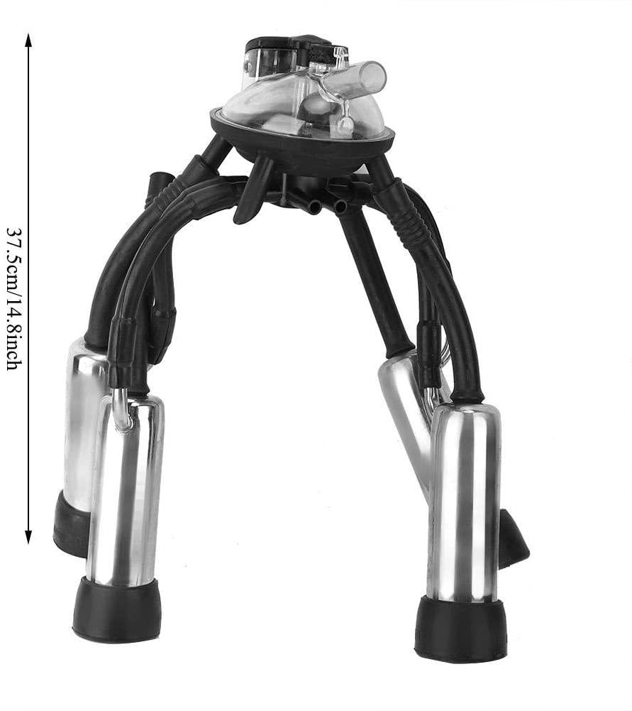 a sixx milking cluster, 240cc cow milking cluster milk cup set livestock milking equipment for vacuum pump milking machine
