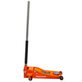 3-Ton Low Profile Floor Jack with Speedy Lift-Orange