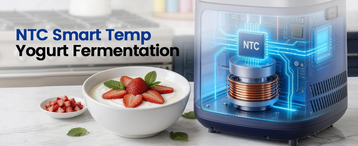 4-in-1 Compressor Ice Cream Maker (1.0Qt), No Pre-Freezing, Automatic Yogurt Maker, Gelato Sorbet Frozen Yogurt Soft Serve Machine, Compact Vertical  for Home Kitchen(Blue)