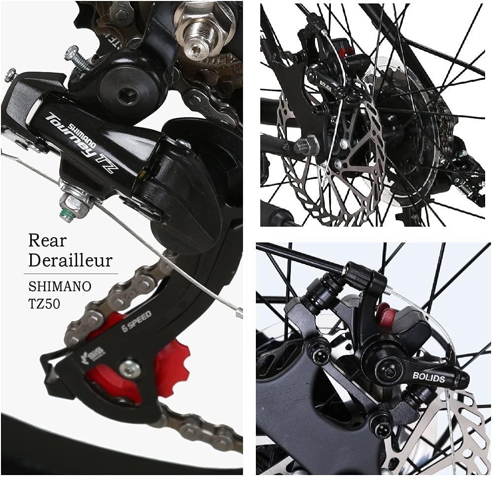 Mountain Bikes X1 27.5 Inches 3 Spoke Wheel 21 Speed Dual Disc Brake Bicycle Blackyellow