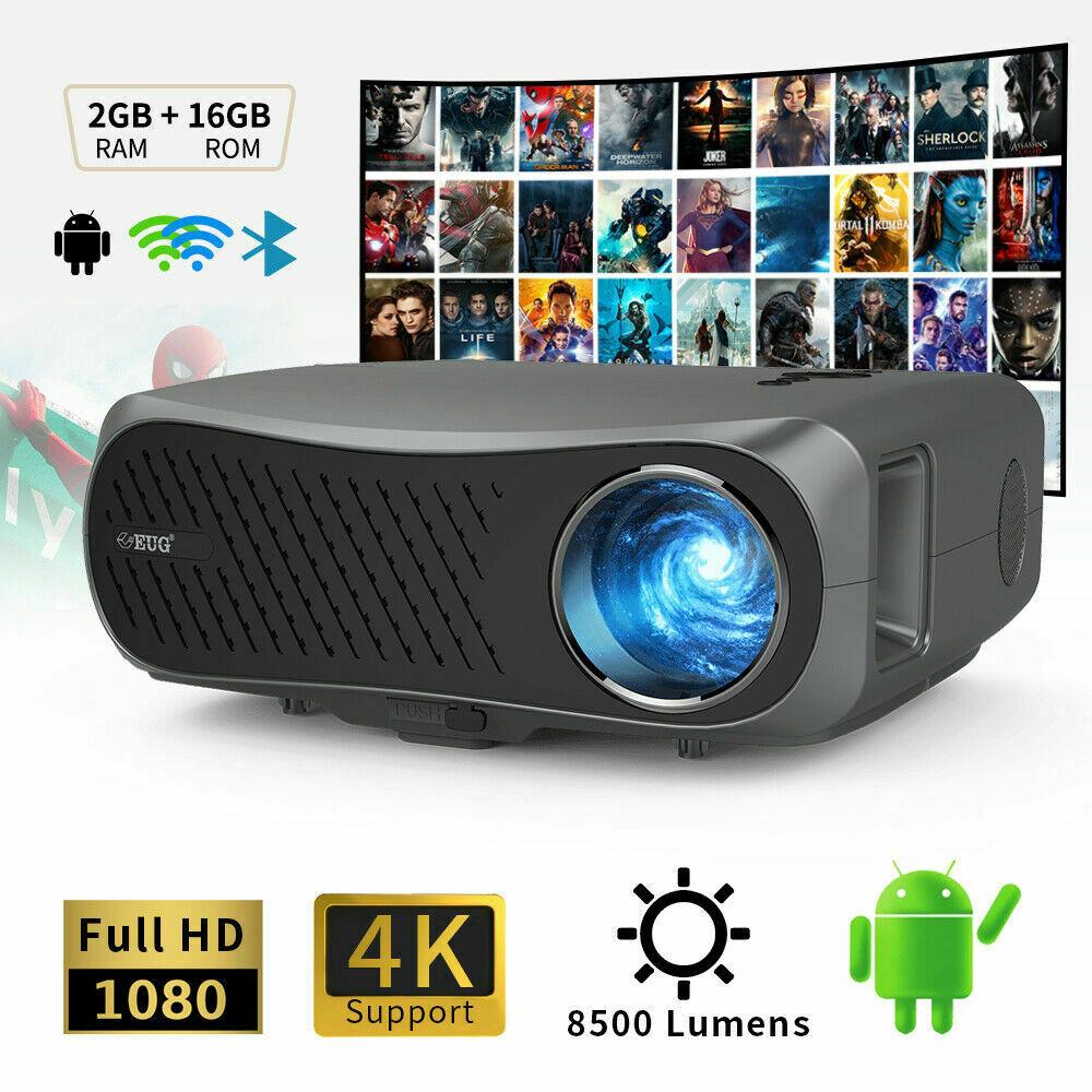 eug 5g wifi projector native 1080p projector 4k home theater hdmi bt airplay tv