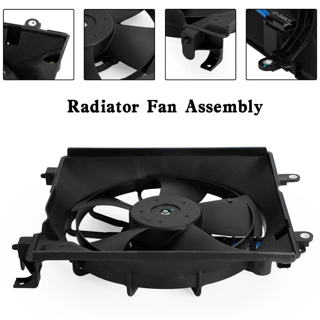 2012 Honda Civic GX, Si HFP Left+Right Radiator Cooling Fan 19030RSJE01 HO3115158 19030R1AA01 38616R1AA01 38615-RZA-A02 Generic