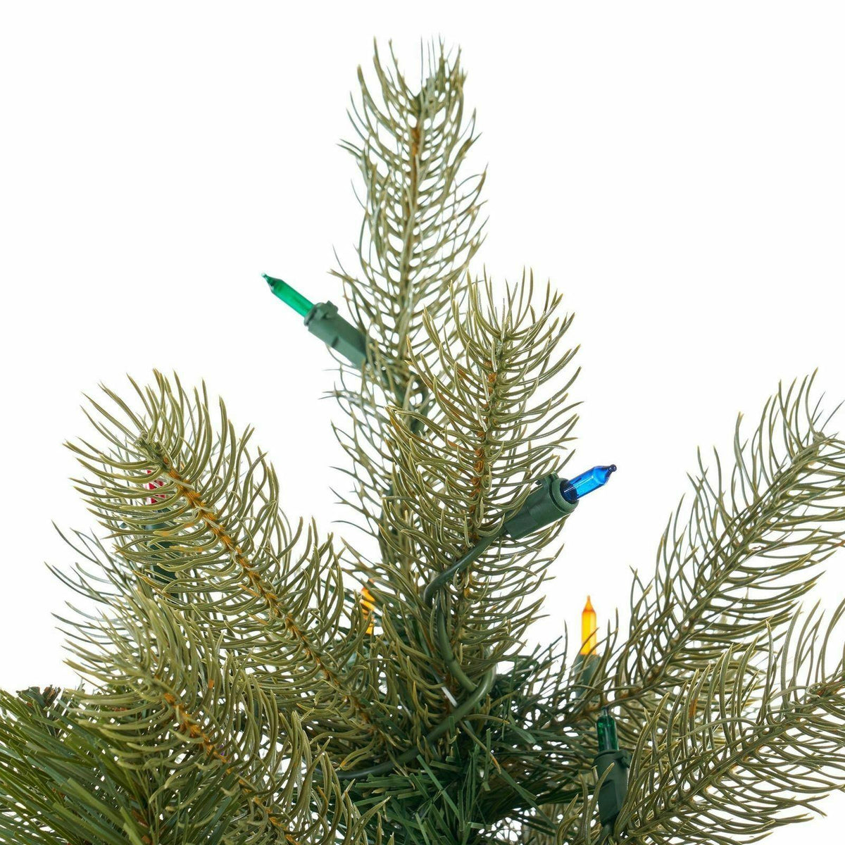 7.5-foot Mixed Spruce Hinged Artificial Christmas Tree