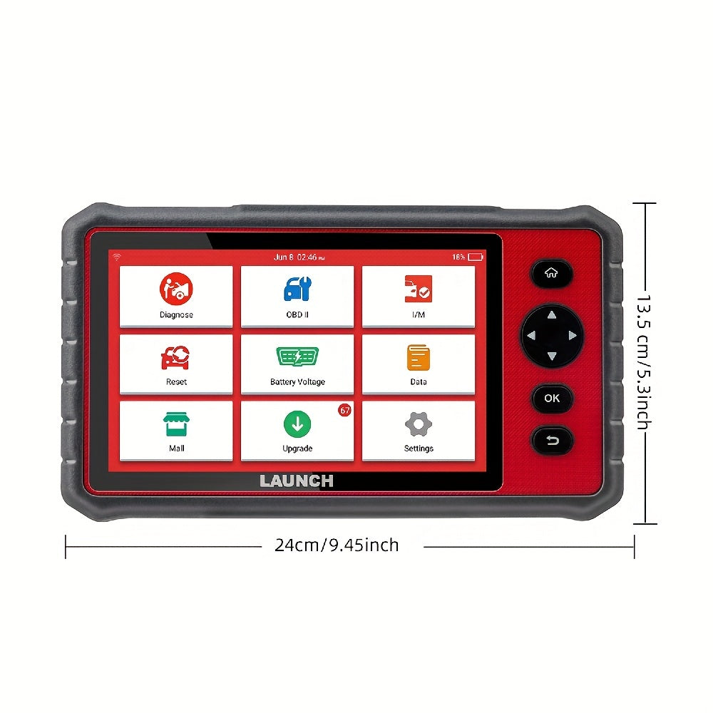 X431 CRP909E Full System Car Diagnostic Tool Airbag SAS TPMS EPB IMMO 28 Reset Function CRP909 Obd2 Scanner Code Reader 2 Year Update