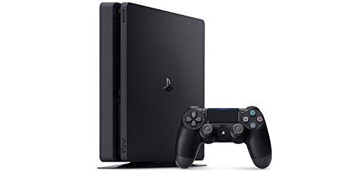 PlayStation VR Start Bundle 5 Items:VR Headset,Move Controller,PlayStation CamMotion Sensor, Sony PS4 Slim 1TB Console - Jet Black,VR Game Disc PSVR Battlezone