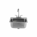 Bull Large Stainless Steel Sink, 19" x 17"
