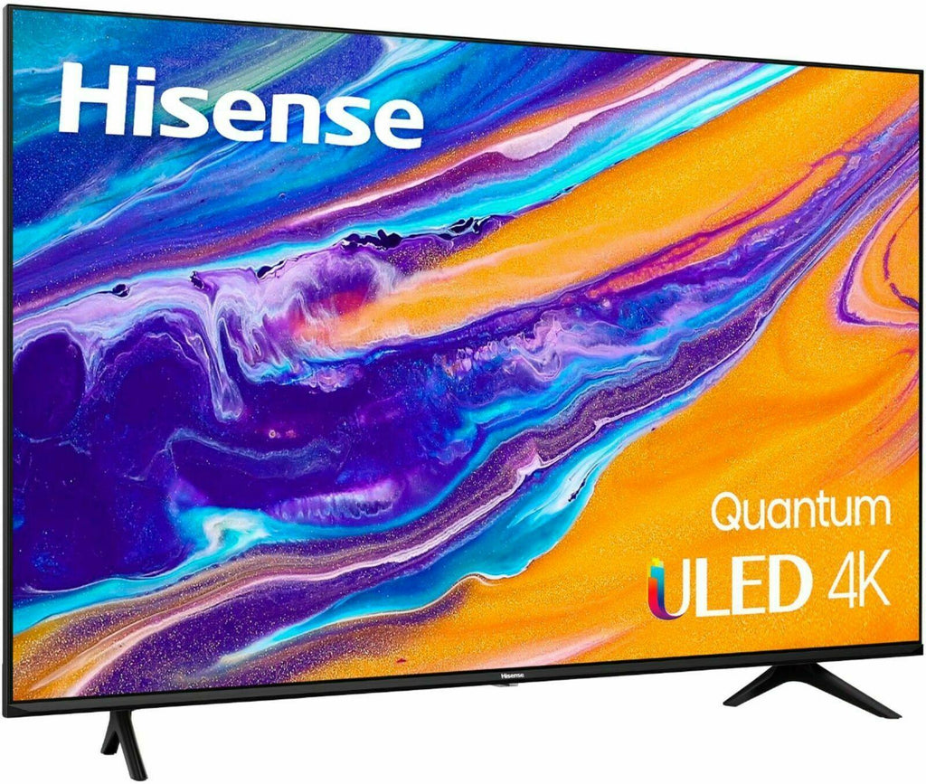 hisense u6g series 50" 4k ultra hd hdr android smart uled tv - 4 hdmi (2021)