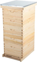 terradise bee hive, 5 layer honey bee hives, beekeeping supplies beehive kit, bee house bee boxes for starter (no frame)