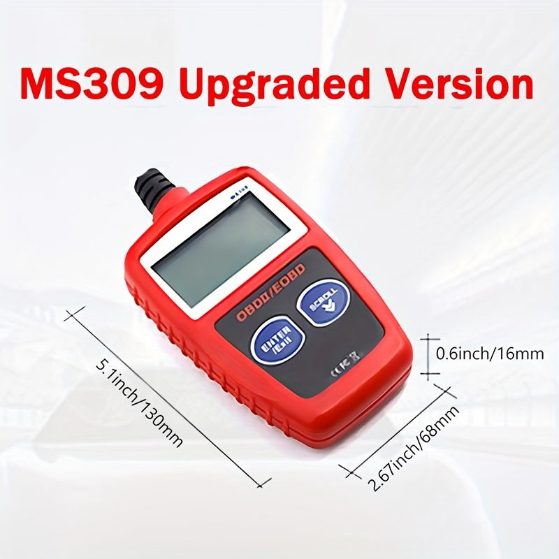 Auto OBD2 Scanner, Car Live Data & Battery Tester OBDII Engine Fault Code Reader Automotive Diagnostic Scan Tool, To Check Engine/EOBD