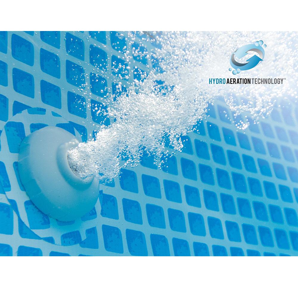 26701EH 10ft x 30in Prism Metal Frame Above Ground Swimming Pool with Filter Pump and Cleaning Maintenance Kit with