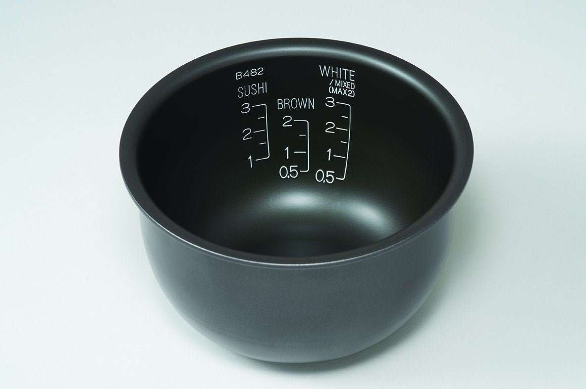NS-LHC05 Micom Rice Cooker & Warmer,  Dark Brown, 3 Cups Uncooked
