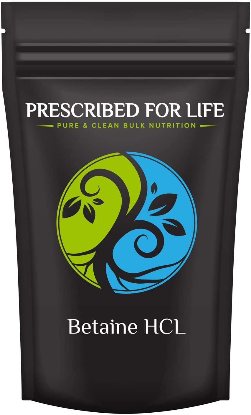 Prescribed for Life Betaine HCL - Natural USP Fine Granular - Digestive Acid Support, 25 kg