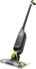Shark VM252P10 VACMOP Pro Cordless Hard Floor Vacuum Mop with LED Headlights, 12 Disposable Pads &amp; 12 oz. Cleaning Solution, Charcoal Gray