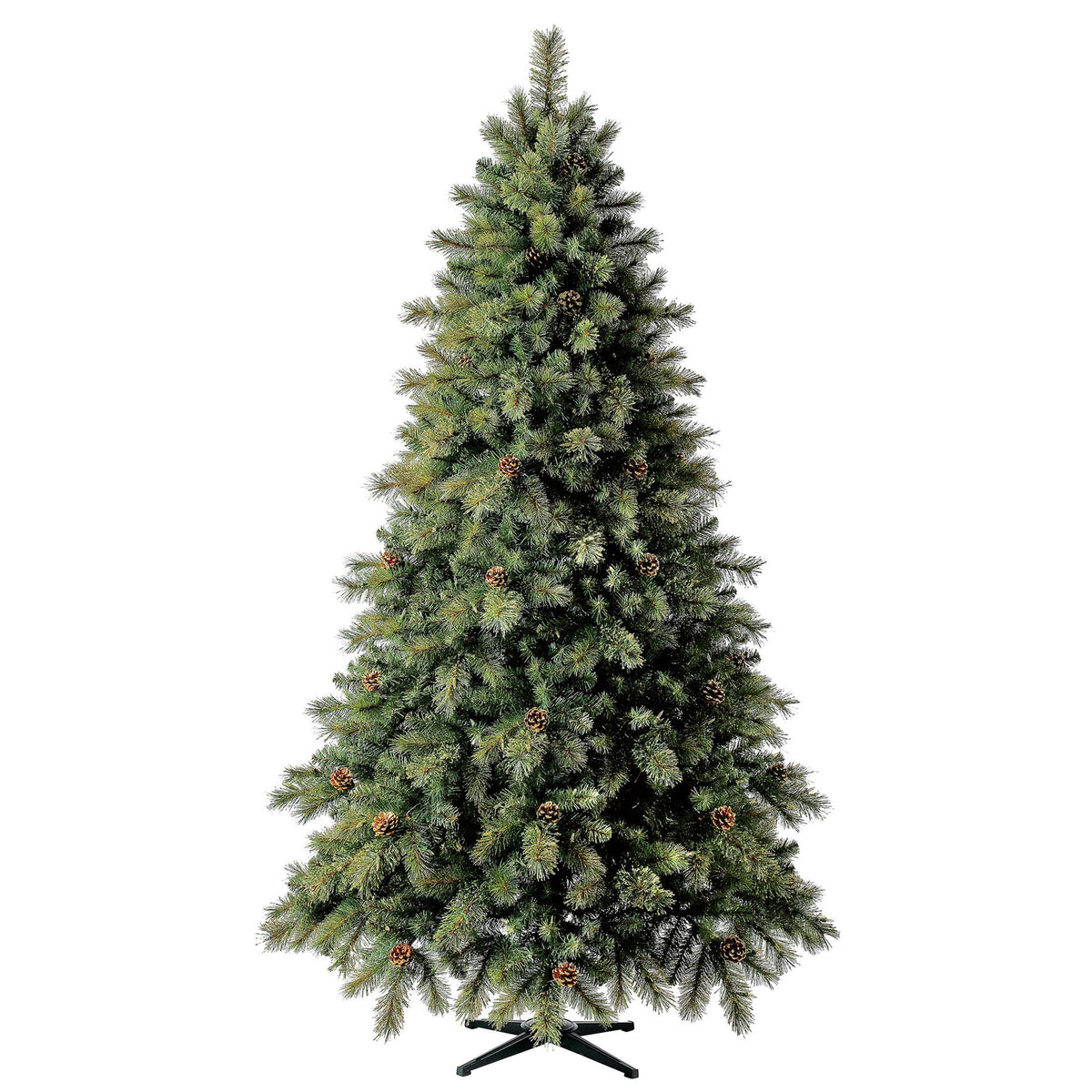 Holiday Time Prelit 400 LED Clear Lights, Carson Pine Artificial Christmas Tree, 7.5'
