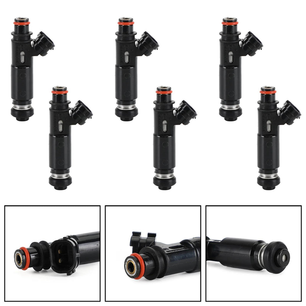 2003-2006 Mitsubishi Montero Pajero 3.8L V6  6PCS Fuel Injectors 195500-4370 Generic