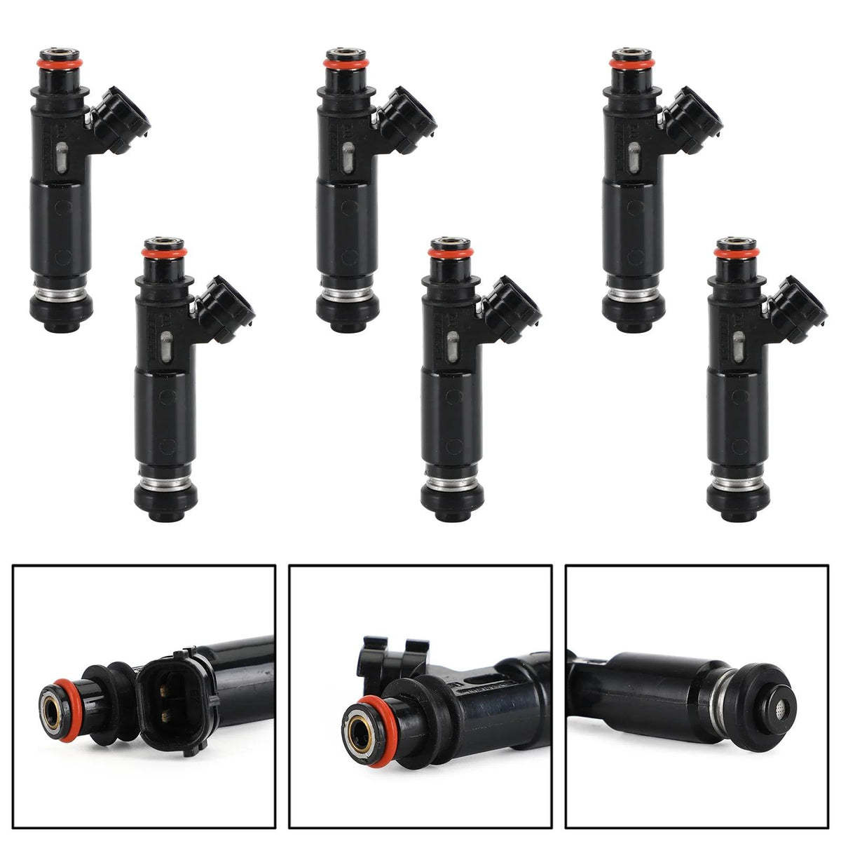 2003-2006 Mitsubishi Montero Pajero 3.8L V6  6PCS Fuel Injectors 195500-4370 Generic