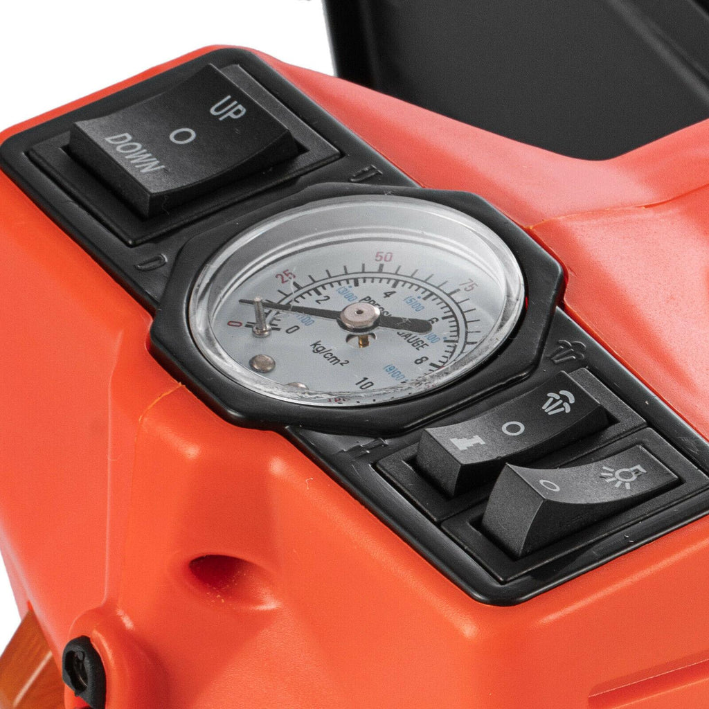 12V Electric Hydraulic Floor Jack 5Ton Car Jack Lift Impact Wrench Tire Tool Kit