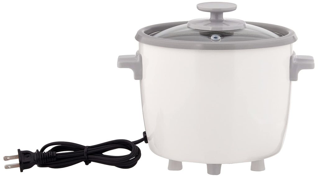 3 Cup Rice Cooker/Steamer ( White)