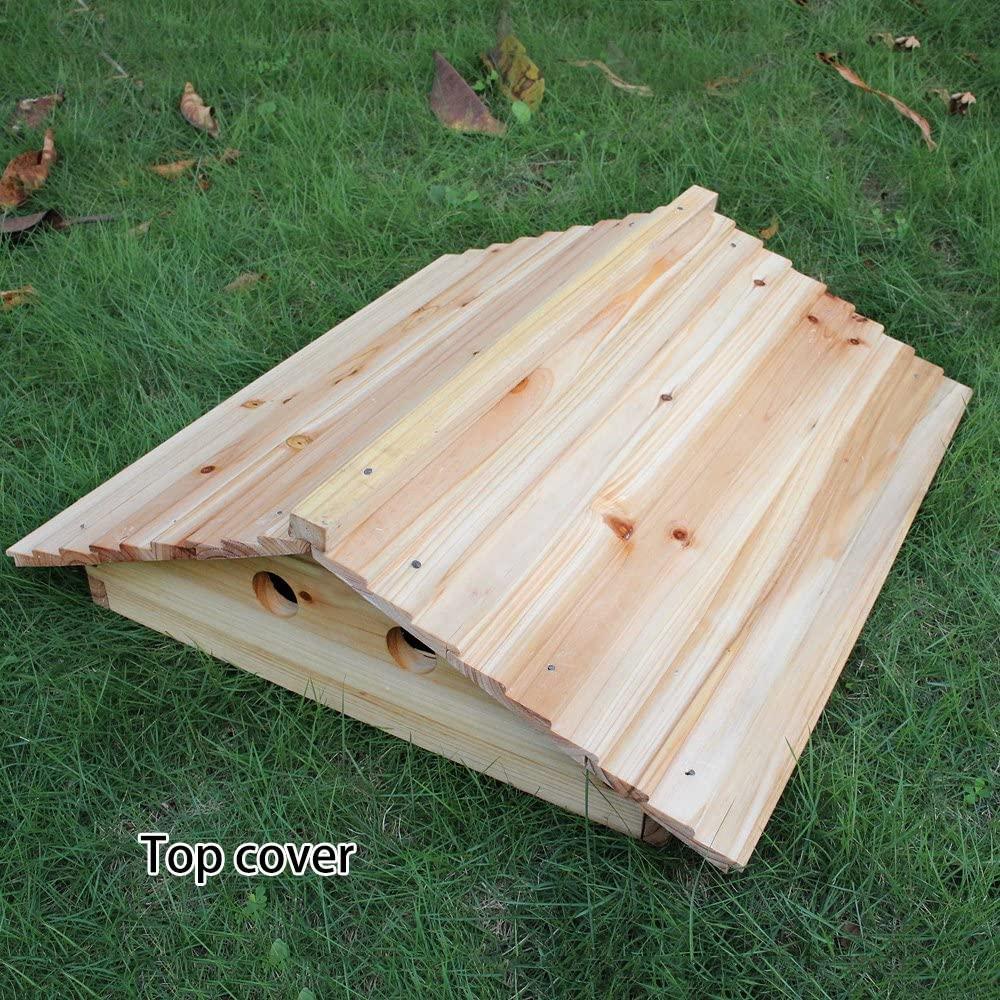 golden palace auto flow beehive 7pcs flow frame super box free flow frame (outer hive 7pcs flow frame set)