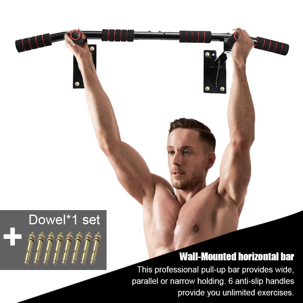 Atralife Pull-Up Bar Wall-Mounted 6 Grip Handles Pull-Up Bar for Countless Pull-Up Exercises
