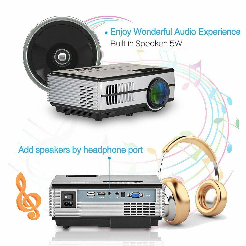eug smart projector wifi proyector multimedia movie game netflix youtube hdmi tv