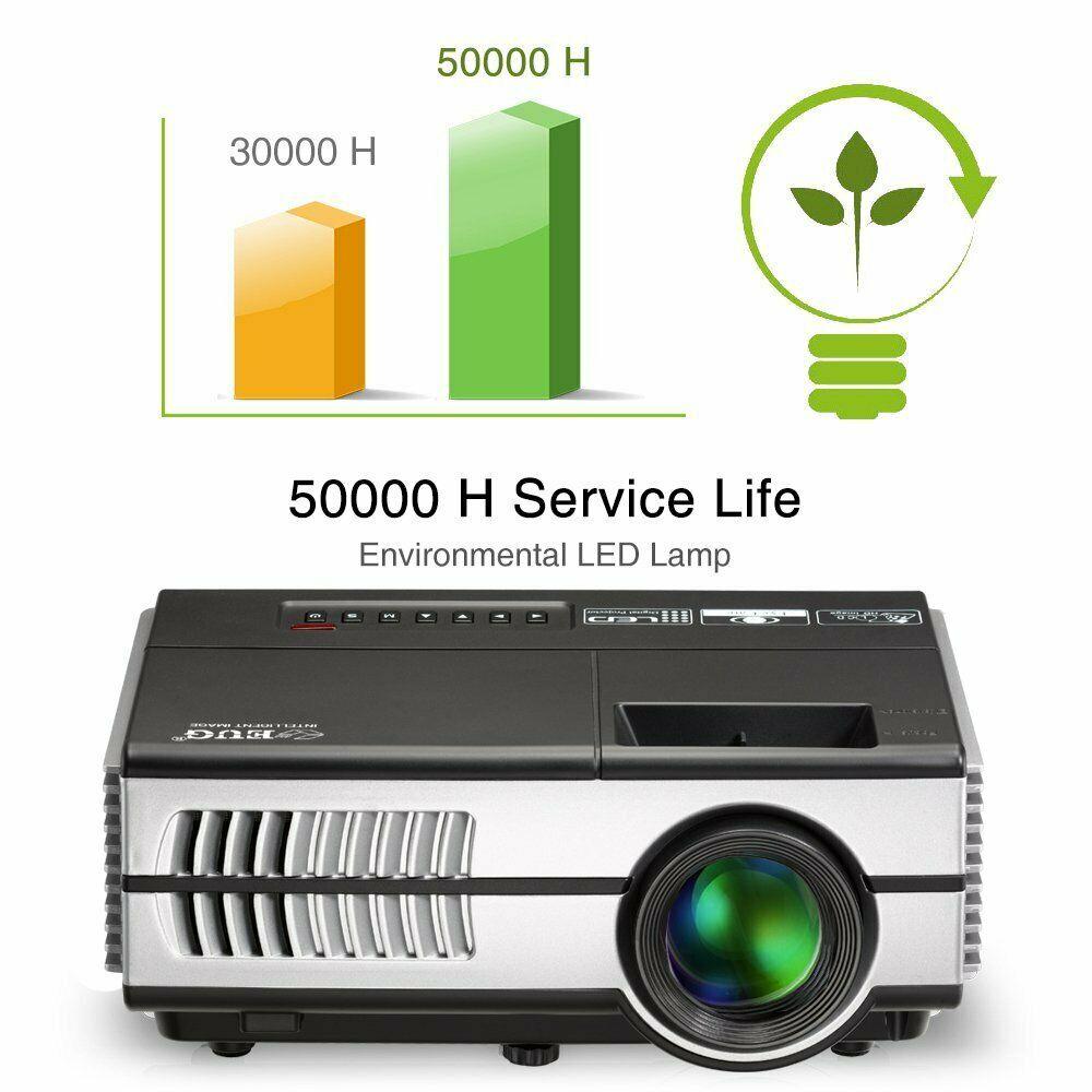 smart projector full hd andriod wifi wireless movie apps netflix youtube hdmi tv