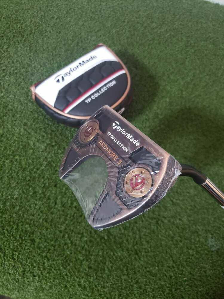 NEW TaylorMade TP Collection Ardmore 3 Copper Putter 35" w/Head Cover & SS Grip
