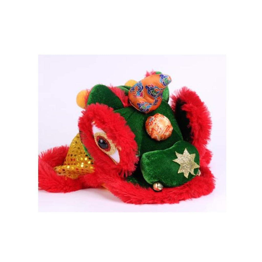 XIAOXIAN Dog Lion Dance Clothes Pet Dragon Dance Funny Little LarDog Teddy Year Cat Dog (Size : S)