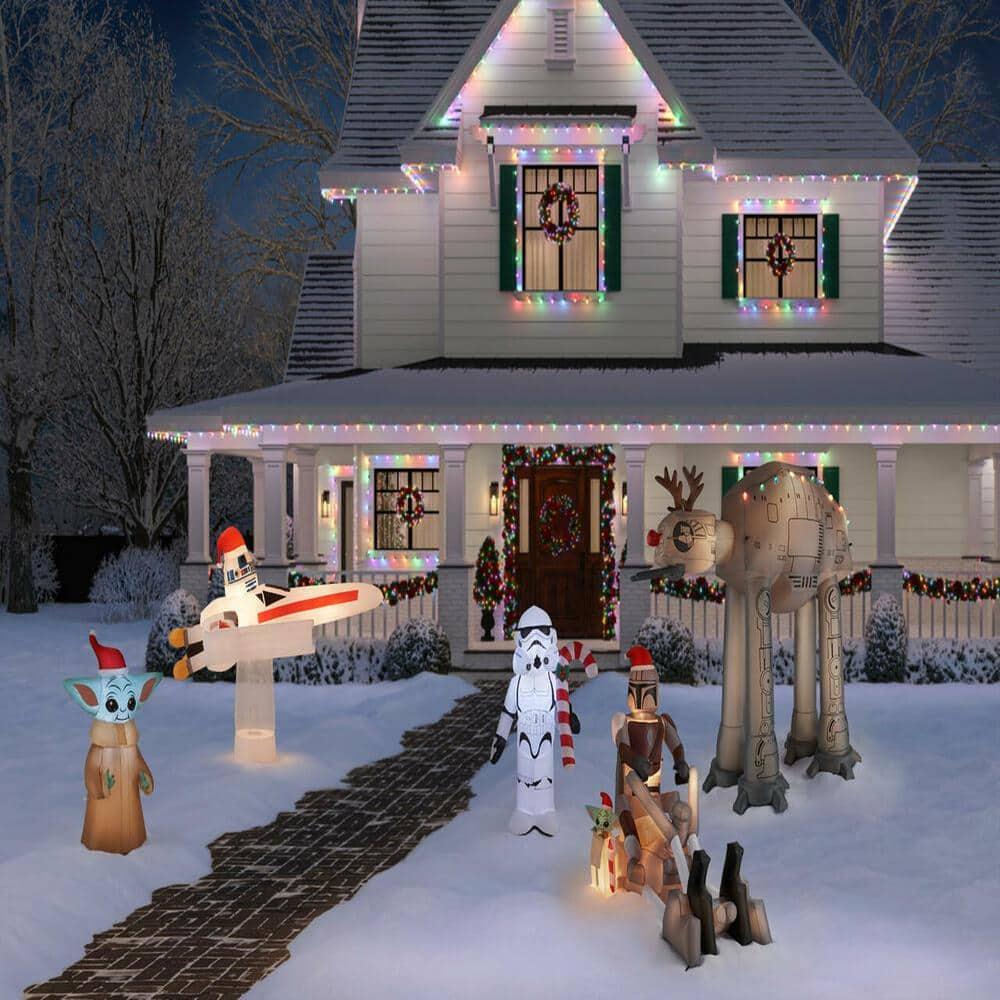 7 ft Star Wars X Wing Holiday Inflatable