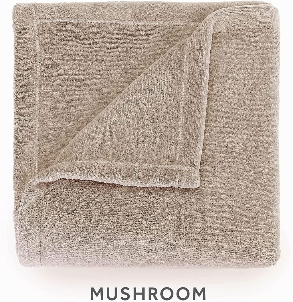Royal Luxe Mushroom Heated Blanket - King