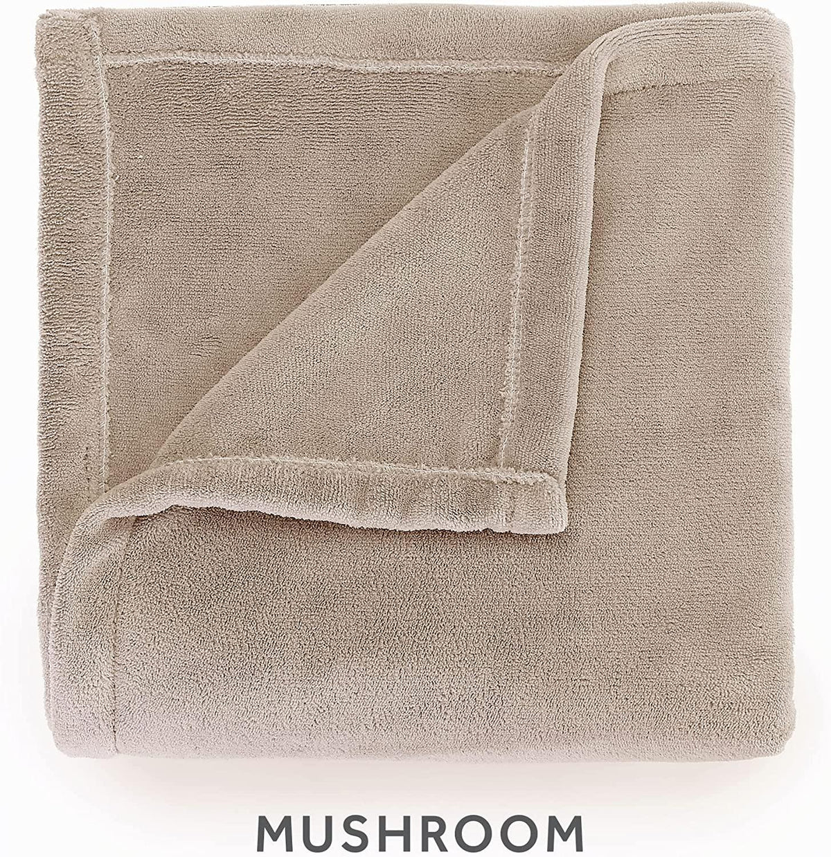 Royal Luxe Mushroom Heated Blanket - King